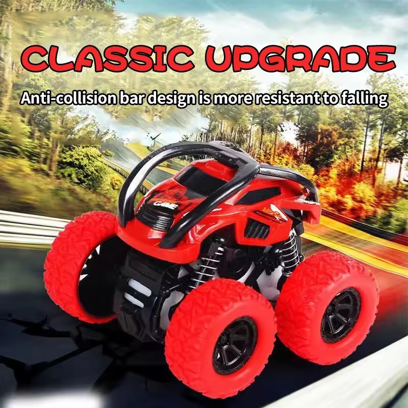 Hot Wheels Car Monster Trucks - ホットトイズ カーモンスタートラック 四輪駆動車 スタントダンプカー 慣性車 おもちゃ