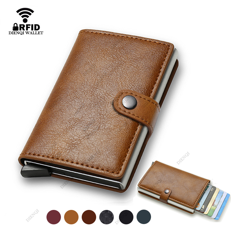 カーボンファイバークレジットカードホルダー財布男性 Rfid - Card Top Loader のレビューと価格