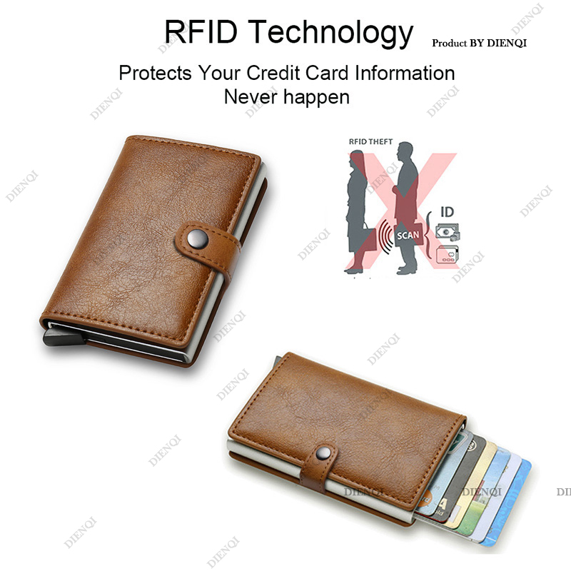 カーボンファイバークレジットカードホルダー財布男性 Rfid - Card Top Loader のレビューと価格