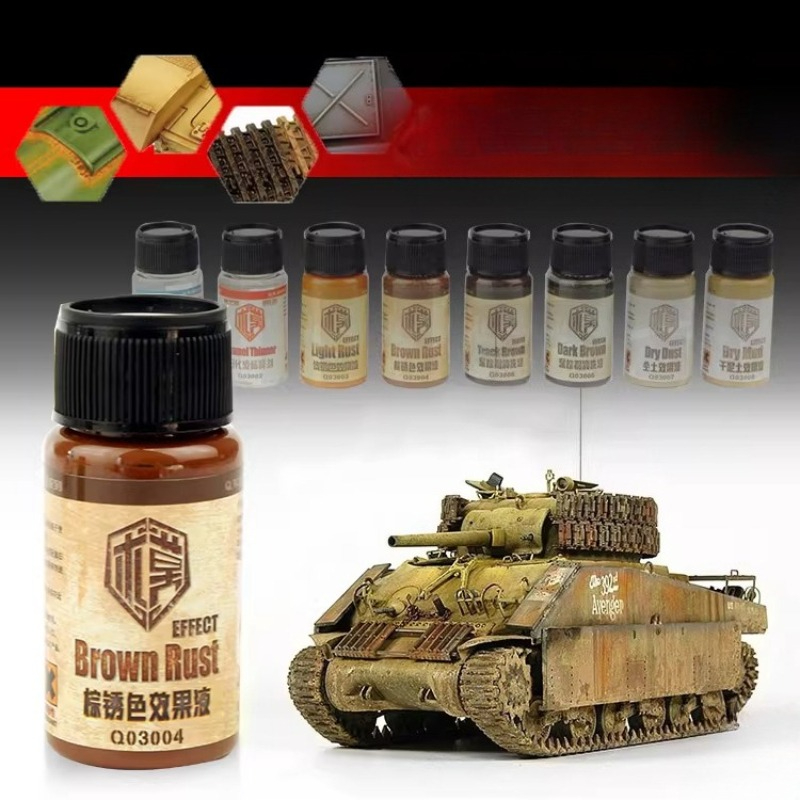 40ml/ボトル モデルラストオフペイント オールドエフェク - Tamiya Model Paint Set のレビューと価格