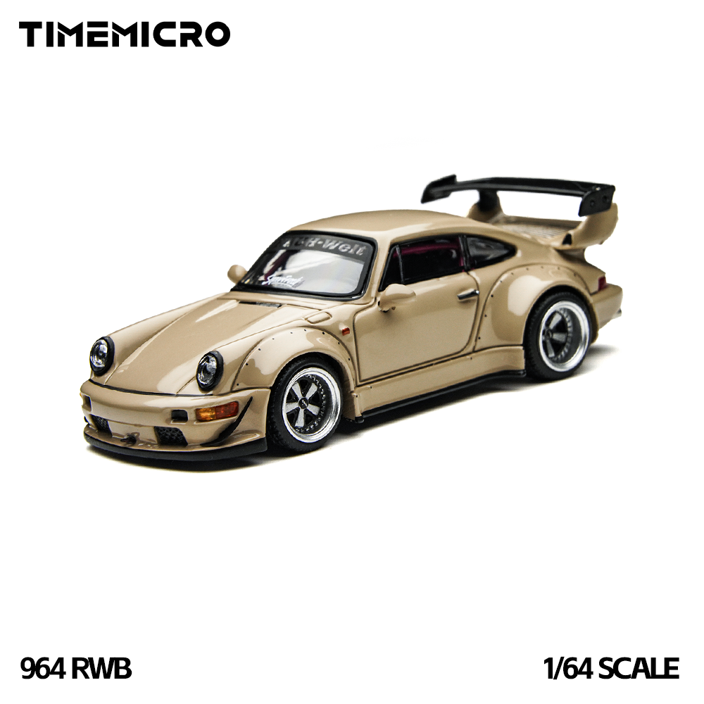 タイムマイクロ1:64 RWB 964 ベージュ ギフトボッ - Die Cast Car 1 64 のレビューと価格