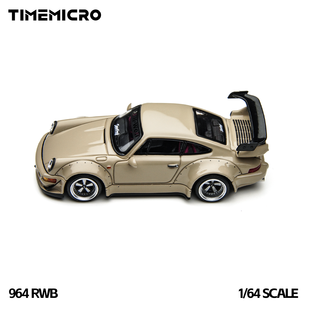 タイムマイクロ1:64 RWB 964 ベージュ ギフトボッ - Die Cast Car 1 64 のレビューと価格