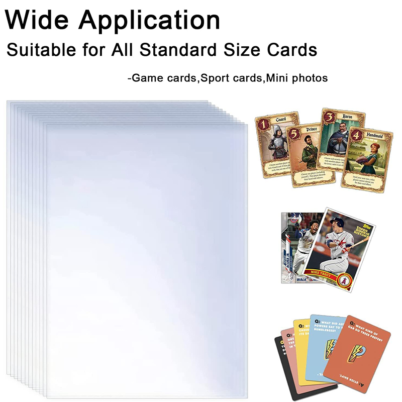 100-600 個のカードスリーブハードソフトカードホルダー - Pokemon Binder Card のレビューと価格